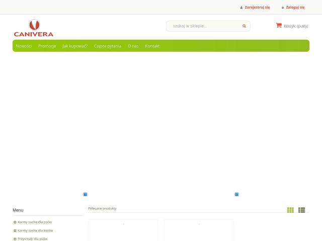 Polski producent karmy dla psów i kotów -  CANIVERA